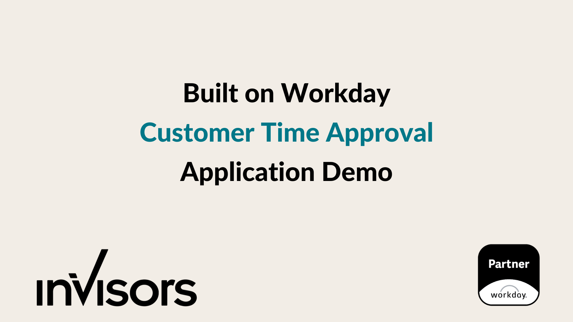 BoW Demo - Customer Time Approval Cover