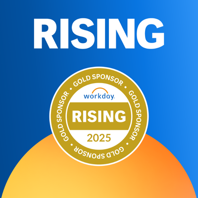 Workday Rising 2025 Gold Sponsor